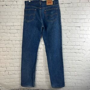 Levi’s 505 Jeans Regular Fit Classic Straight Leg Zip Fly 5 Pocket Cotton Denim